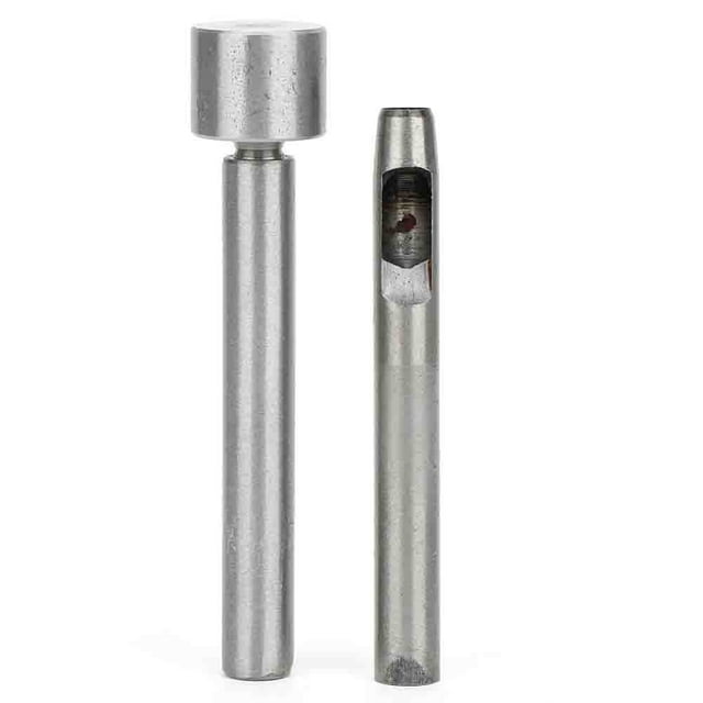 3 Pcs Eyelet Hole Punch Die Round Hole Stainless Steel Die Tool Set For Clothing Buckle8mm