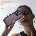 thumbnail image 4 of Cover for iPhone 13 Pro Max Case,Metal Lens Protector Slim Shockproof TPU Bumper Case PC Back Cover,Support Wireless Charging,black, 4 of 9