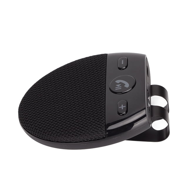 Haut-Parleur de Voiture, Haut-Parleur Mains Libres Multipoint, Support, avec Arrêt Automatique, Micro Omni Numérique