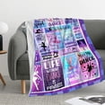 thumbnail image 2 of Dance Gifts Best Dance Recital Gifts for Girls Dance Gifts Unique for Teen Girls, Teachers Dance Competition Gifts Dance Gift on Birthday Thanksgiving, Christmas Blanket 50X40in, 2 of 7