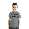 thumbnail image 2 of Youth Ask Me About My Goat Funny Animal Flip Shirt Cool Costume Tee for Kids, 2 of 7