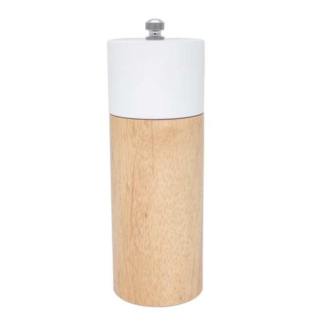 Xihbxyly Molinillo de Pimienta de Madera, Botella de Condimento Manual, Fácil de Usar, Molienda Fresca, Decoración de Cocina Elegante, Regalo Perfecto para Bodas y Cumpleaños, 16,5 Cm de Alto, Varian