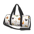 thumbnail image 1 of Balery Funny Chicken Bolsa de Gimnasio para Mujeres y Hombres, Bolsa de Viaje Impermeable, Bolsa de Fin de Semana con Compartimento para Zapatos y Bolsillo Húmedo, 1 of 6