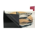 thumbnail image 3 of WOBOGO Great White Shark on The Oceans Illustration Mailbox Cover Magnetic for Garden Yard Home Decor Standard Size 25.4×20.78in, 3 of 9
