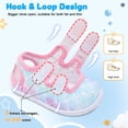 thumbnail image 2 of JOINFREE Baby Unisex Water Shoes Wide Breathable Flexible Swim Shoes, Pink, 0-6 M Infant, 2 of 7