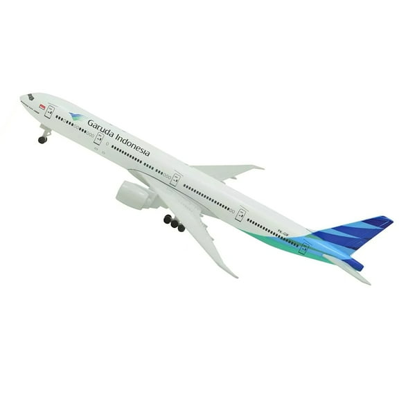 Detailed Garuda Indonesia B777 Model Airplane Accurate 1:400 Scale Replica for Educational Purposes & Display