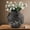 Black-A, variant on Red Bird Shaped Ceramic Planter Pot for Succulents, Cute Small Flower Pot for Indoor Outdoor Desk Windowsill Patio Decor