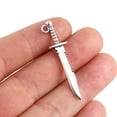 thumbnail image 2 of HeroNeo 10 Pcs Charms Sword Dagger Pendants for Necklace Bracelet Jewelry Making DIY Handmade Craft Findings, 2 of 7