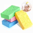 thumbnail image 1 of Soft Exfoliating Bath Sponge Bath Sponge Shower Sponge Soothing Body Sponge Shower Rub Tools Body Washing Loofah Cleaning Sponge Towel for Cleaning Exfoliating 4 Pieces, 1 of 6