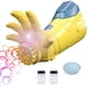 thumbnail image 2 of Pistola de burbujas eléctrica para niños, juguete inspirado en la película, máquina de burbujas de jabón para manos con luz, juguete soplador automático, regalo, 2 of 9