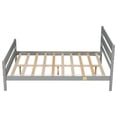 thumbnail image 2 of Bellemave Full Bed Frames,Wood Platform Bed with Headboard and Footboard, Full Size Sleigh Bed with Wood Slat Support, No Box Spring Needed (Gray), 2 of 8