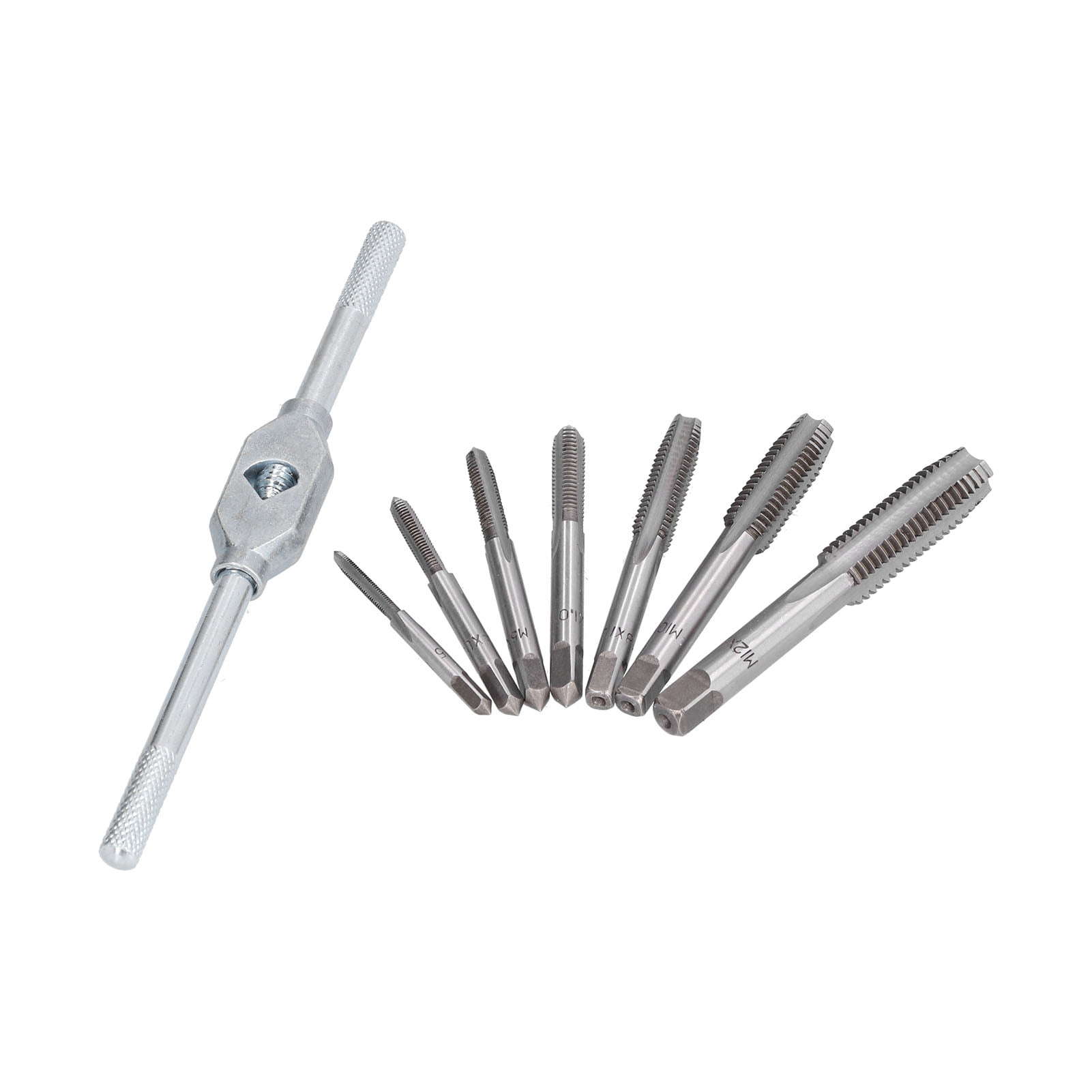 Tap Wrench Set, Standard Hand Screw Thread Taps  For Home Use For Machine For Car Repair