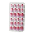thumbnail image 2 of 24Pcs Wearable Nails, Press on Nails for Girls, Full Cover Cute Pre-Glue Acrylic Fake Fingernails, Stick-on Fake Nails for Kids, NGTEVOOS Clearance Black of Friday Special Offers, 2 of 3