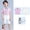 Pink, variant on Lilgiuy Toddler Boys School Uniform Suit Summer Fashion Short Sleeve Shirt Top Bib Shorts Bow Tie Gentleman Outfits Set Pink(5-6Y)