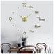 thumbnail image 5 of Reloj de pared Matsuzay Negro Decoración del hogar, 5 of 6