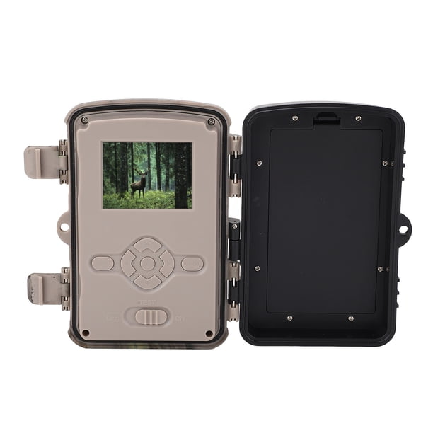 Cámara De Caza Al Aire Libre, Cámara De Rastreo 4K 36MP IP65 Visión Nocturna Infrarroja Impermeable Pantalla De 2,4 Pulgadas Para Ciclo Para Acampar