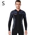 thumbnail image 2 of Greeniant DIVE SAIL 1,5 MM traje de neopreno Tops trajes de neopreno protección trajes de buceo estilo chino para aeróbic acuático Deportes acuáticos hombre gris S, 2 of 6