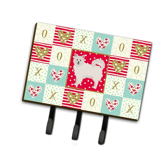 Italian Spitz Love Leash or Key Holder