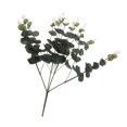 thumbnail image 3 of 4 Piezas 15 Cabezas Hojas De Eucalipto Artificiales Ramo De Flores Decoración Floral, 3 of 7