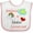 White and Pink, variant on Inktastic Someone in Maine Loves Me Boys or Girls Baby Bib