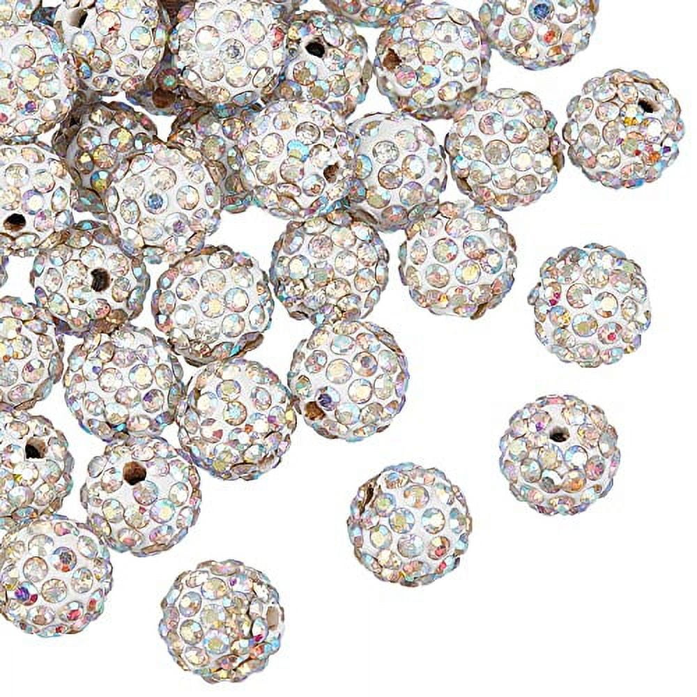 5pcs 24*19mm Leopard Print Rhinestone Pave Oval Clay Bead Spacers/ Foc – Charms  Beads Beyond