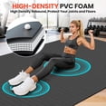 thumbnail image 4 of THAILE Extra Large Exercise Mat 8'x6', 1/3 Inch Thick Non-Slip Workout Mat for Home Gym, High-Density Exercise Mats for Floor, Cardio, Yoga, MMA & Weights, 4 of 6