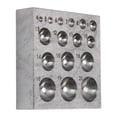 thumbnail image 1 of Bloc de Drapage, Dôme Die Block Métal Formant Outil pour la Fabrication de Bijoux, 1 of 8