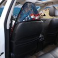 thumbnail image 3 of XYZCANDO American Bald Eagle & US Flag Car Seat Towel Cover - Sweatproof, Waterproof Protector with Patriotic Graphic - Fits Cars, Trucks, SUVs, 3 of 5