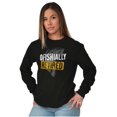 thumbnail image 3 of Officially Retired Fishermen Pun Long Sleeve TShirt Men Women Brisco Brands S, 3 of 6