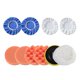 thumbnail image 3 of Kit de almohadilla de pulido de 10 piezas, almohadillas de pulido para taladro de espuma para coche, pulidora para el del coche, pulido con ce Sunnimix espuma de almohadilla de encerado para pulido de automóviles, 3 of 6
