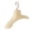 A, variant on Off White Clothes Hangers 43x6cm, Wide Shoulder Hangers for Men Shirts Suits Jackets Closet Use