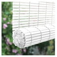Liuyao Cordless Outdoor Shades for Porch, Patio & Windows Waterproof PVC Blinds for Indoor
