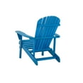 thumbnail image 5 of W Unlimited SW2101SB-CH2OT2 Earth Collection Adirondack Chair with Phone & Cup Holder - 2 Chairs & 2 Ottoman Set, Sky Blue, 5 of 5