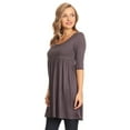 thumbnail image 3 of Women's Trendy Style Baby Doll Solid Dress, 3 of 5