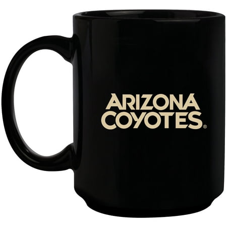 

Black Arizona Coyotes 15oz. Primary Logo Mug