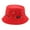 Red, variant on Seductiva Bucket Hats Mens and Womens Summer Fashion Casual Sun Protection Shade Go Out To Play Fisherman Hat Basin Hat