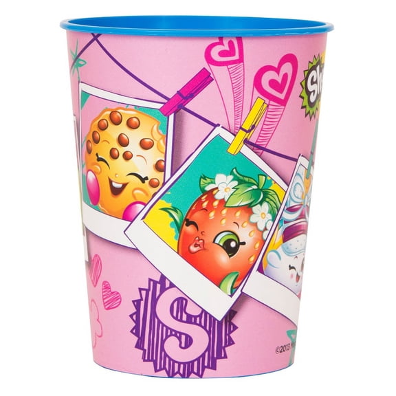 16oz Shopkins Selfie Plastic Stadium Cup, 1ct