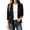 Black, variant on Blazer Jackets for Women Slim Fit Shawl Lapel Open Front Jacket Long Sleeve Roll Up Business Casual Suit for Fall Winter Office Daily Fashion Outfits XS-4XL