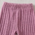 thumbnail image 4 of mgoYE Toddler Girl Clothes Fall Winter Outfits Girl Sweatshirt Top 4T 5T 6T 7T 8T Pants Set(Pink,8Y), 4 of 9