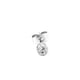 thumbnail image 5 of Pendientes Salvador Acero Inoxidable Hombre, 5 of 8
