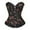 Black, variant on MuZeFu Corsets for Women Womens Corset Black Bow Tie Print Wearable Lace-Up Shapewear