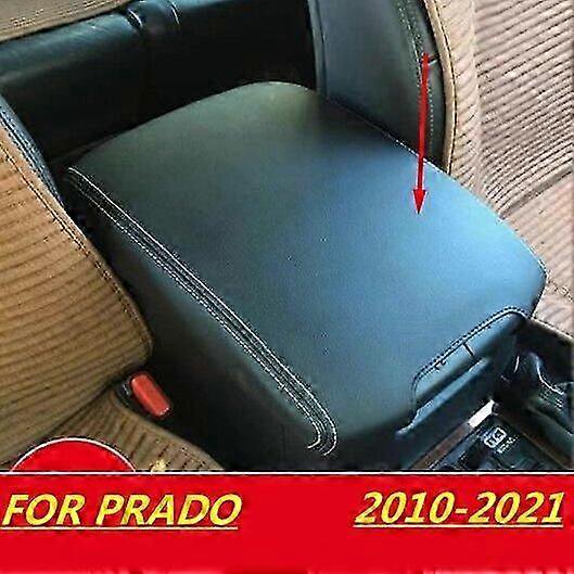 For Toyota Land Cruiser Prado 150 2010 2011 2012 2013 2014 2015 2016 2017 2018 -2021 Microfibre Leather Center Armrest Cover