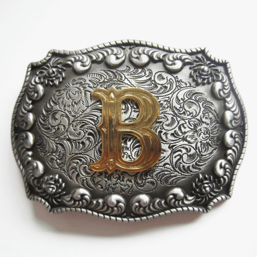 Wholesomely Western Men's Zinc alloy Leather Belt Buckle Cowboy