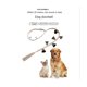 thumbnail image 4 of Timbres para mascotas de 2 piezas, entrenamiento para perros, timbre con alarma, cordón, timbre para perro guía ajustable, 4 of 5
