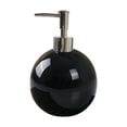 thumbnail image 2 of Dispensador de jabón de manos con bomba de 550 ml, recargable, para encimera de cocina y tocador. negro, 2 of 9