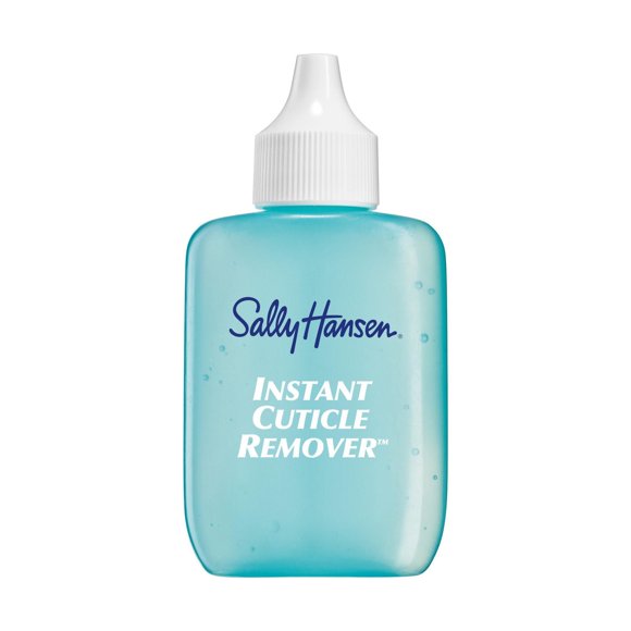 Sally Hansen Instant Cuticle Remover™, une formule gel révolutionnaire à base de camomille et d'aloès, qui peut également être utilisée sur les callosités. Gel dissolvant pour cuticules
