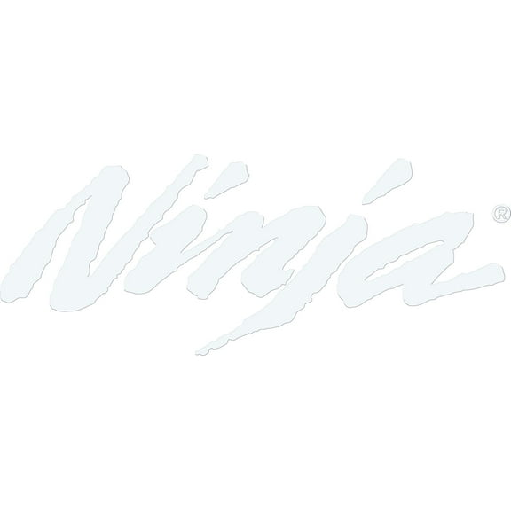 Factory Effex 1' Ninja White Die-Cut Decal (17-94116)