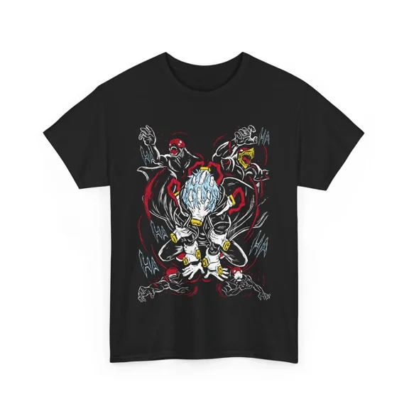 Reprint Rare Anime Shigaraki T-shirt, My Hero Academia Black T Shirt