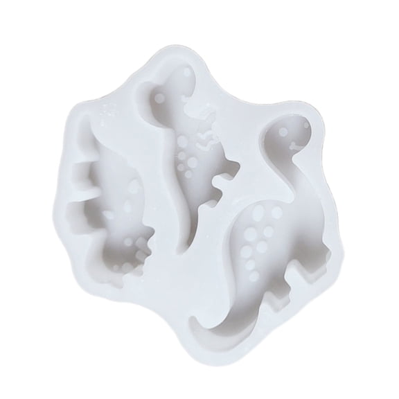 Reusable Silicone Dinosaur Mould Craft Set for Cement Plasters Candle Making Art Projects