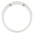 thumbnail image 5 of 0.25 ct Brilliant Round Cut Natural Onyx 18K White Gold Stackable Band SZ 4.75, 5 of 6